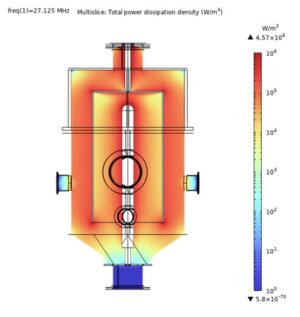 Preliminary Design of the RF chamber for the pilot in Dublin